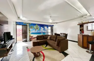 Apartamento com 04 dormitórios sendo 03 suítes a 350 metros da praia