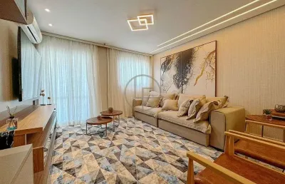 Apartamento de alto padrão mobiliado com lazer completo