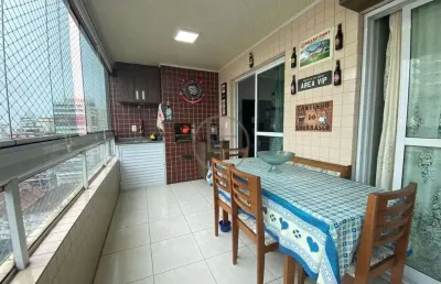 Apartamento com sacada gourmet a carvão e lazer completo