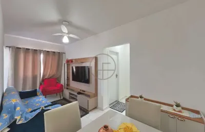 Apartamento semi-mobiliado com lazer completo a 300m da praia