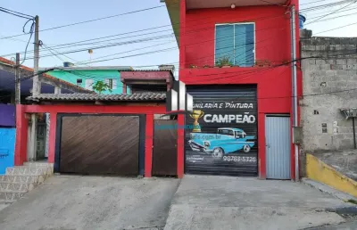 Sobrado  com 05quartos e 04 banheiros à venda, 400m²-  por r$ 430.000,00 - jardim califórnia - itaquaquecetuba - sp