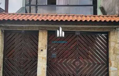 Lindíssimo sobrado com 03 dormitórios e 07  vagas de carro, 278m² à venda por r$ 650.000,00 - jardim presidente dutra - guarulhos/sp.
