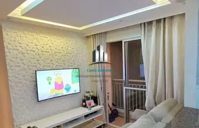 Apartamento planejado com 2 quartos e 01 vaga de carro, 53m² à venda por r$ 460.000,00 - parque cecap - guarulhos - sp