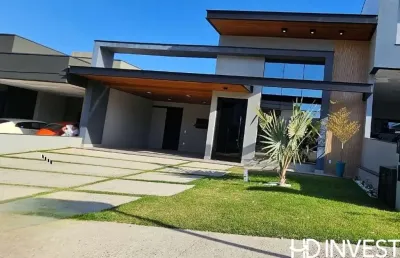 Casa térrea condomínio dona maria josé - indaiatuba sp - hd invest