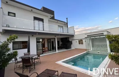 Casa sobrado condomínio dona maria josé - indaiatuba sp - hd invest