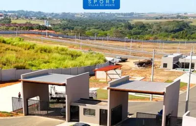 Loteamento residencial sport villas do monte - monte mor sp - hd invest