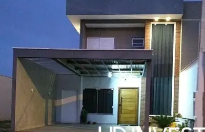 Casa sobrado condomínio park real - indaiatuba sp   - hd invest