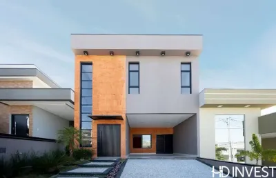 Casa sobrado a venda condomínio park gran reserve - indaiatuba sp - hd invest