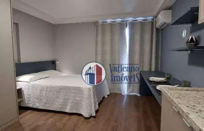 Apartamento com 1 dormitório à venda, 22 m² por r$ 290.000,00 - centro - curitiba/pr