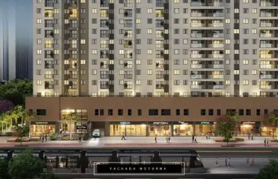 Apartamentos 2 dois quartos, lazer completo e segurança 24hs
