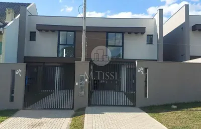 Casa com 3 quartos à venda na rua ângelo zamir biasi, 325, atuba, curitiba, 112 m2 por r$ 699.000