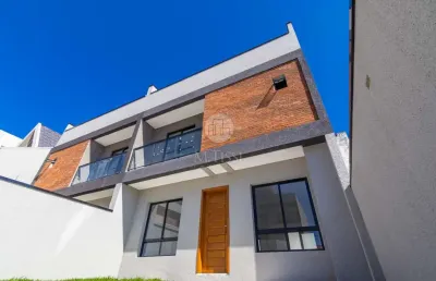 Casa em condomínio fechado com 3 quartos à venda na rua professor joão duck filho, 431, xaxim, curitiba, 145 m2 por r$ 627.000