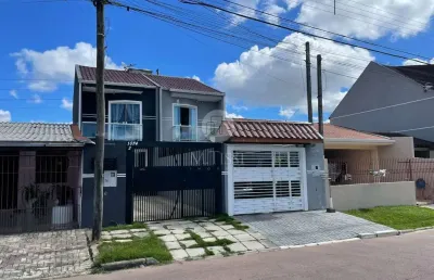 Casa com 3 quartos à venda na giacomo l. munich brasil, 1074, sítio cercado, curitiba, 73 m2 por r$ 359.000