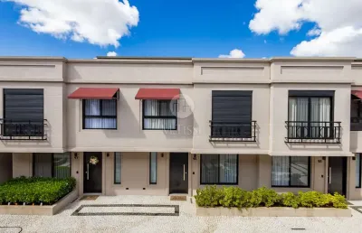 Casa em condomínio fechado com 3 quartos à venda na rua raphael papa, 1.014, jardim social, curitiba, 157 m2 por r$ 1.690.000