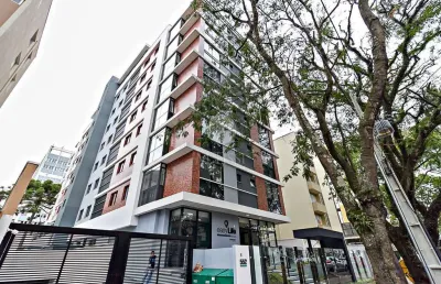 Apartamento com 1 quarto à venda na rua brigadeiro franco, 552, mercês, curitiba, 40 m2 por r$ 480.000