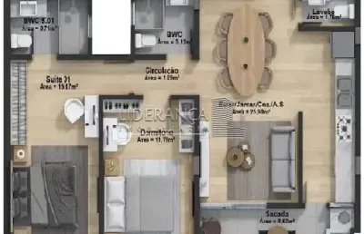 Apartamento com 2 quartos à venda na rua júlio vieira, --, joão paulo, florianópolis por r$ 1.224.678