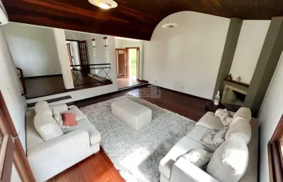 Casa em condomínio fechado com 4 quartos à venda na rua capitão romualdo de barros, --, carvoeira, florianópolis por r$ 2.980.000