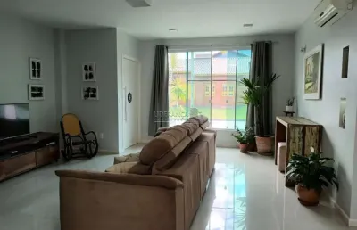 Casa em condomínio fechado com 4 quartos à venda na avenida luiz boiteux piazza, --, cachoeira do bom jesus, florianópolis por r$ 2.105.000
