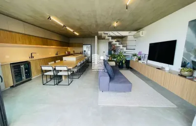 Casa em condomínio fechado com 3 quartos à venda na rua laurindo januário da silveira, --, canto da lagoa, florianópolis por r$ 4.000.000