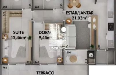 Apartamento com 2 quartos à venda na rua leonel pereira, --, cachoeira do bom jesus, florianópolis por r$ 873.749