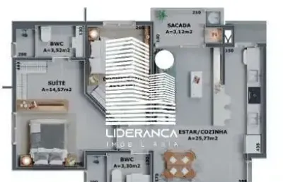 Apartamento com 2 quartos à venda na rua leonel pereira, --, cachoeira do bom jesus, florianópolis por r$ 900.000