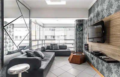 Cobertura com 2 quartos à venda na avenida das raias, --, jurerê internacional, florianópolis por r$ 1.395.000