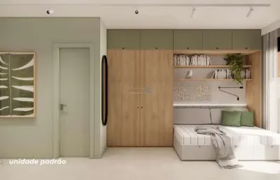 Apartamento com 1 quarto à venda na rua vereador frederico veras, --, pantanal, florianópolis por r$ 474.600