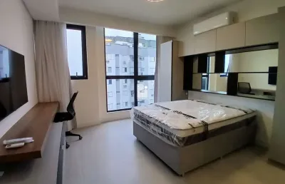 Apartamento com 1 quarto para alugar na rua professora maria flora pausewang, --, trindade, florianópolis por r$ 3.500