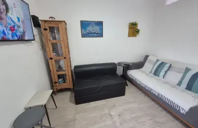 Apto 1 dorm próximo mar - aceita permuta apto maior