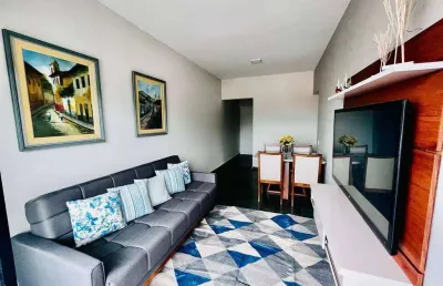 Apartamento com 2 quartos à venda na rua marivaldo fernandes, 368, enseada, guarujá por r$ 360.000