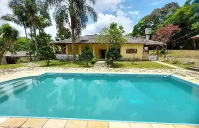 Chácara / sítio com 3 quartos à venda na estrada municipal do verava, 1, sorocamirim, ibiúna por r$ 1.190.000