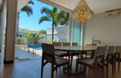 Casa em condomínio fechado com 4 quartos à venda na rua carlos alberto brides, 260, jardim residencial giverny, sorocaba por r$ 2.500.000