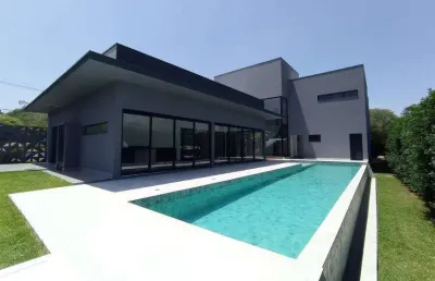 Casa em condomínio fechado com 4 quartos à venda na rodovia raposo tavares, 8766, lago azul, araçoiaba da serra por r$ 5.500.000