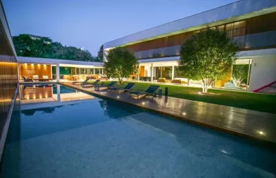Casa em condomínio fechado com 4 quartos à venda na rua senhora maria aparecida pessutti milego, 94, parque campolim, sorocaba por r$ 8.800.000