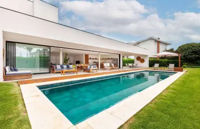 Casa em condomínio fechado com 5 quartos à venda na raposo tavares, km 113,5 , 1050, lago azul, araçoiaba da serra por r$ 6.290.000