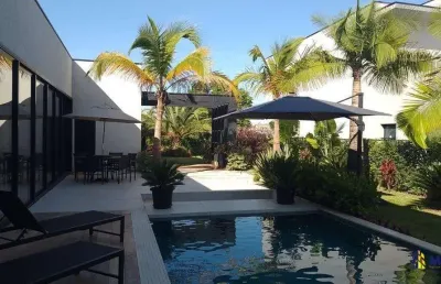 Casa em condomínio fechado com 7 quartos à venda na castelo branco, km 104, 1, fazenda alvorada, porto feliz por r$ 6.000.000