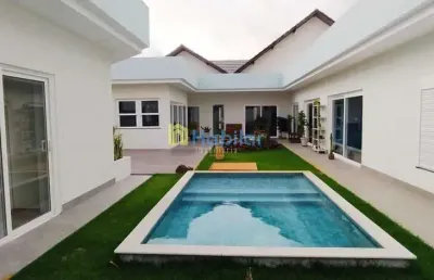 Linda casa no thai residence com 5/4 296 m² - venda por r$ 2.000.000 ou aluguel por r$ 7.500/mês -