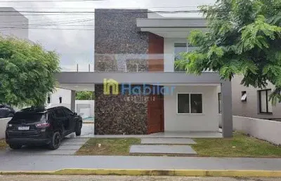 Casa à venda em condomínio fechado, próximo ao mar, aruana, aracaju, se