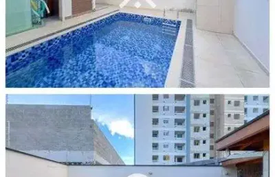 Vila branca / casa de 3 dorms com piscina - aceita permuta