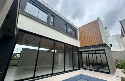 Projeto exclusivo no alphaville 2 / casa nova com 4 suites