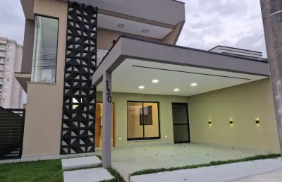 Sobrado moderno à venda no condomínio floradas do paratehy