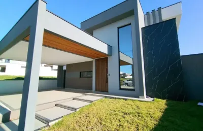 Casa térrea moderna no condomínio aruanã – são josé dos campos