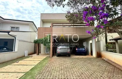 Casa em condomínio fechado com 4 quartos à venda na estrada da rhodia, 7700, barão geraldo, campinas, 242 m2 por r$ 1.400.000