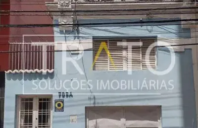 Casa comercial à venda na rua doutor quirino, 709, centro, campinas, 135 m2 por r$ 610.000