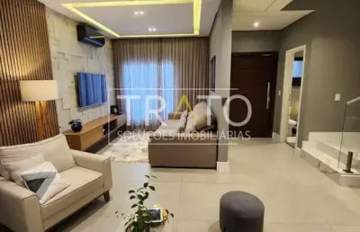Casa em condomínio fechado com 3 quartos à venda na rua josé de oliveira, 515, chácaras silvania, valinhos, 135 m2 por r$ 1.490.000