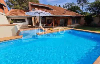 Casa com 3 quartos à venda na paulo de camargo ferraz, 171, cidade universitária, campinas, 440 m2 por r$ 1.700.000