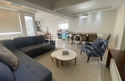 Casa em condomínio fechado com 3 quartos à venda na rua santa mônica, 280, jardim santa marcelina, campinas, 170 m2 por r$ 1.550.000