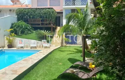 Casa em condomínio fechado com 4 quartos à venda na rua san conrado, 415, loteamento caminhos de san conrado (sousas), campinas, 299 m2 por r$ 2.450.000