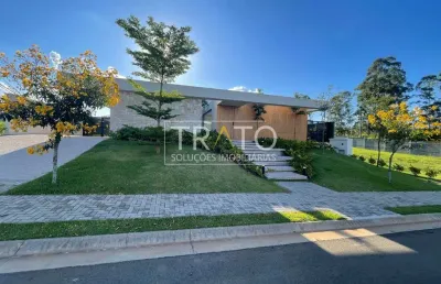 Casa em condomínio fechado com 5 quartos à venda na avenida isaura roque quércia, 6662, loteamento residencial entre verdes (sousas), campinas, 500 m2 por r$ 6.400.000