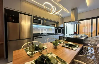 Casa em condomínio fechado com 3 quartos à venda na rua josé rodrigues silveira filho, 2370, loteamento alphaville campinas, campinas, 111 m2 por r$ 1.300.000